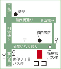 ダイカツ薬局の地図